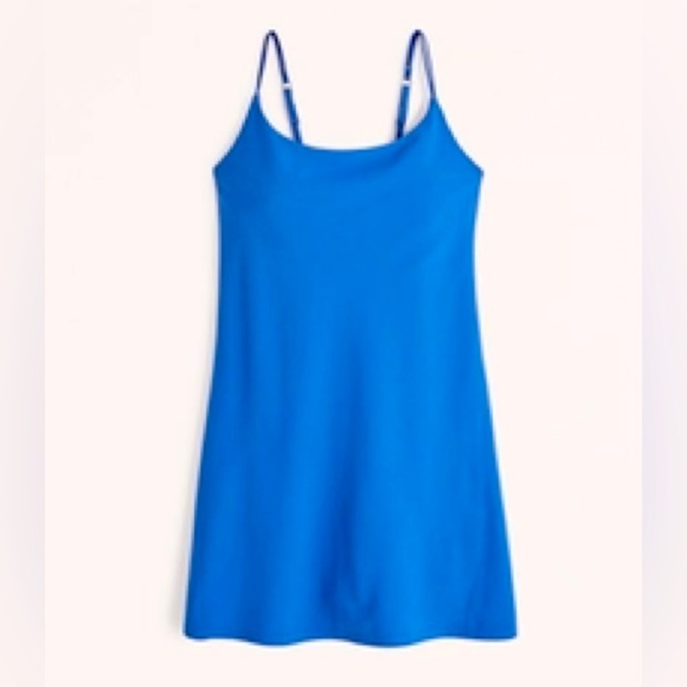 Abercrombie & Fitch Royal Blue Mini Slip Dress